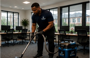 Commercial and office cleaning service